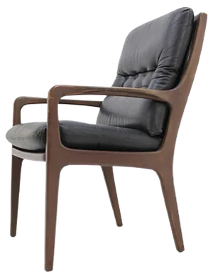 Mid-Century Danish Leather Armchair, 1962
