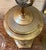 Mid Century Brass Urn Lamps With Green Shades For Sale - Image 9 of 9