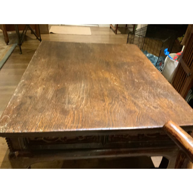 Chinese 1880’s Chinese Kang Table With Original Lacquer Finish Sourced by Brown and Kobayashi For Sale - Image 3 of 11