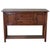 Wood Mission Solid Oak Buffet / Console Table - Walnut - 52" For Sale - Image 7 of 9