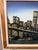 Realism 1990s M.Austin Twin Towers New York Oil Painting on Canvas Signed by Artist For Sale - Image 3 of 6