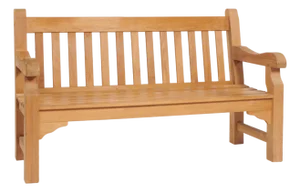 Hi Teak Colton 2-Person Teak Outdoor Bench