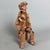 Artisanal Italian Terracotta Sculpture of Man with Pipe, Apulia, 20th Century For Sale - Image 11 of 11