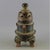 Early 21st Century Vintage Chinese Dark Tea Dust Glaze Tripod Censer, Pierced Lid Two-Tier Ceramic Incense Burner For Sale - Image 5 of 5