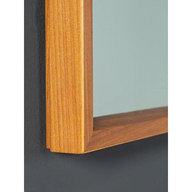 Vintage Brown Mirror, 1960s For Sale - Image 4 of 7