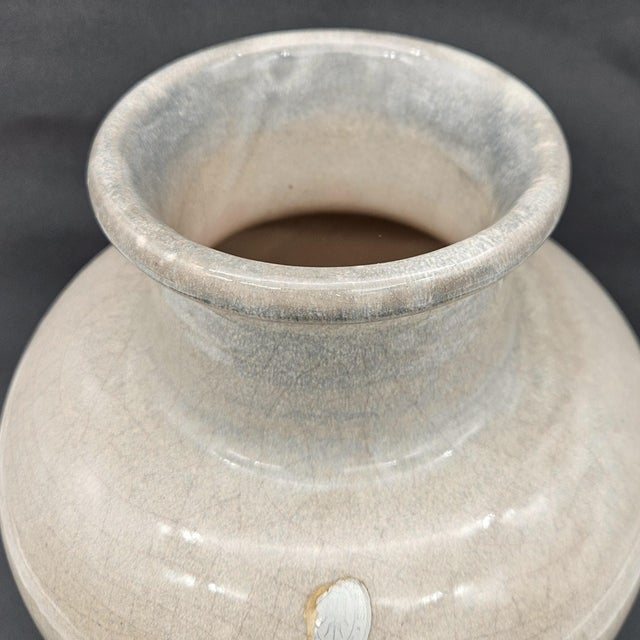 Vintage Ceramic Vase from Rüppurr Majolica Factory, 1930s For Sale - Image 4 of 9