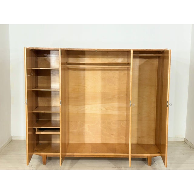 Mid-Century Modern Mid-Century Wardrobe in Pine, 1960s For Sale - Image 3 of 13