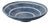 Blue Organic Basket Pattern Ceramic Plate For Sale