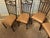 Brown 1980s Kessler Metal and Glass Dining Set of Table and Six Chairs - Set of 7 For Sale - Image 8 of 11