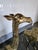 1970's Life Size Brass Baby Giraffes - a Pair For Sale - Image 9 of 12