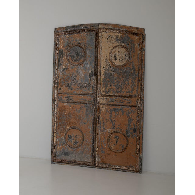 1900 - 1909 France Chocolate Iron Door For Sale - Image 15 of 15