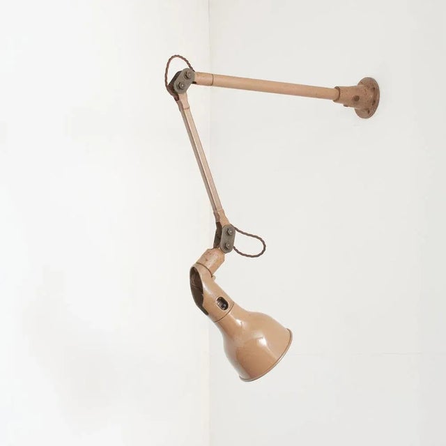 Articulating Wall Light from Mek Elek, 1930s For Sale - Image 3 of 11