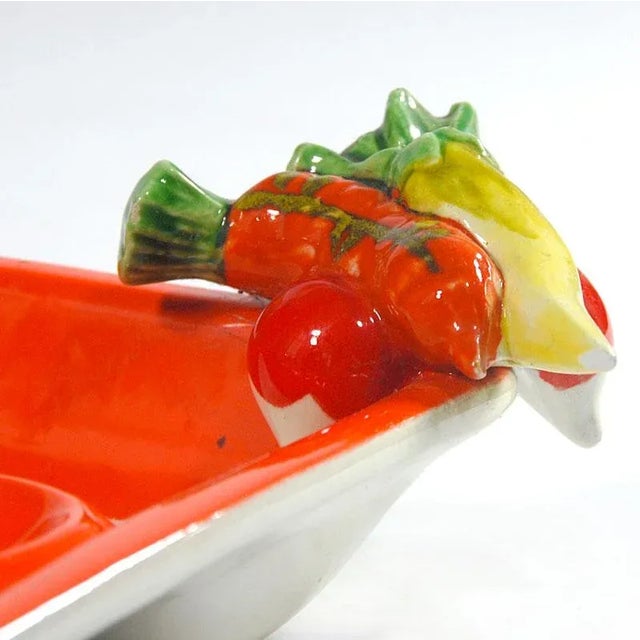 Italian Ceramic Dish from Mancioli, 1970s For Sale - Image 6 of 12