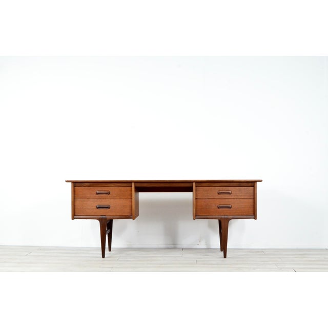 Teak Desk attributed to John Herbert for A. Younger Ltd., 1960s For Sale - Image 10 of 10