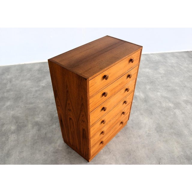 Vintage Chest of Drawers in Teak, 1960s For Sale - Image 4 of 9