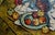 1990s Oil Painting Flowers and Apples Kublik Mikhail Alekseevich For Sale - Image 4 of 12