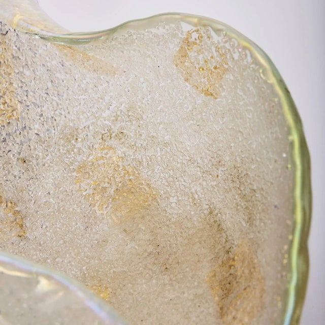 1940s Rugiadoso Centerpiece by Ercole Barovier for Barovier, Toso & Co., 1940s For Sale - Image 5 of 8