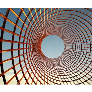 Robert Brook, Cylindrical Structure Opening Onto Sky, Photographic Paper For Sale