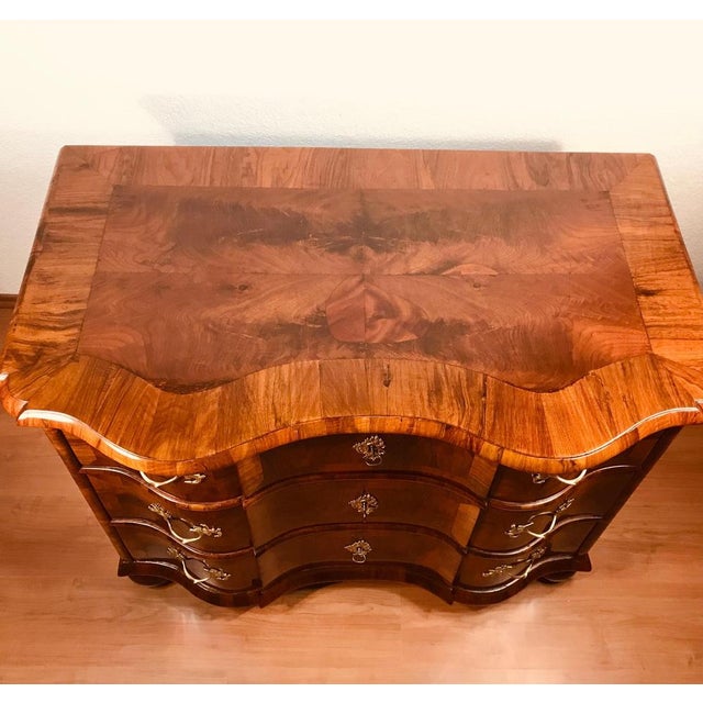 Baroque Baroque Chest of Drawers, Germany, 1750s For Sale - Image 3 of 9