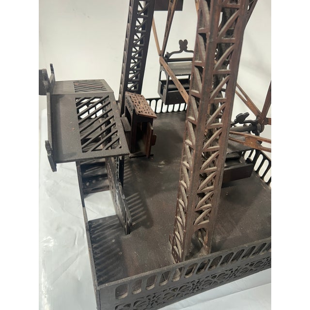 20th Century Model of a Ferris Wheel, Fairground Carousel For Sale - Image 14 of 18