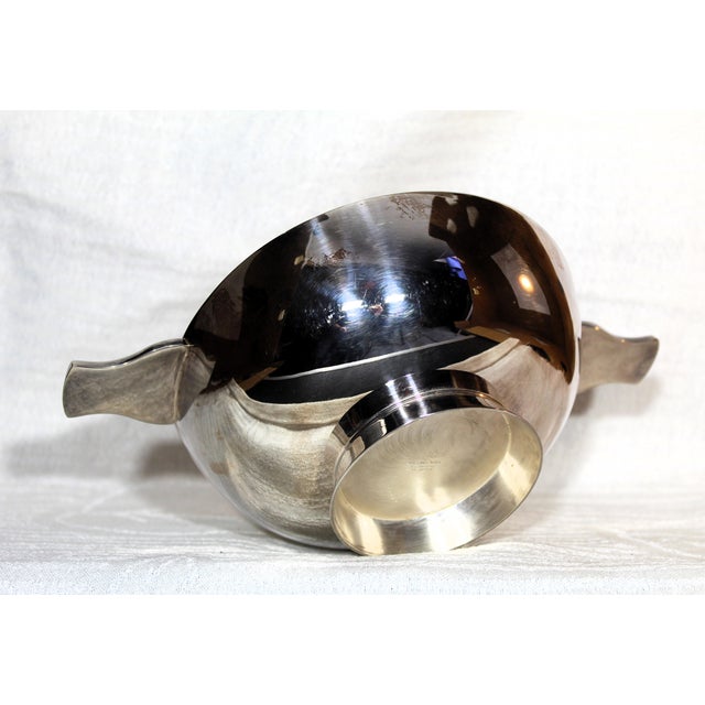 Vintage Silver-Plated Quaich by Mappin & Webb, 2000s For Sale - Image 3 of 8