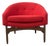 Mid Century Barrel Chair by Lawrence Peabody For Sale