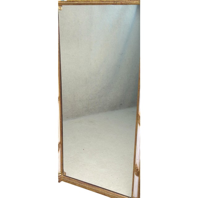 Antique Painted and Gilded Pier Mirrors, 1820, Set of 2 For Sale - Image 10 of 15