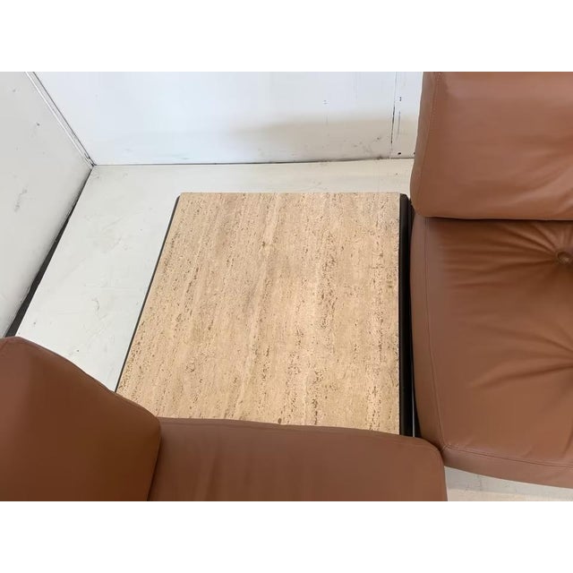 Leather 6602 + 6603 Sofas by Franz Köttgen for Kill International, 1970s, Set of 2 For Sale - Image 17 of 18