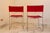 1980s Vintage Red Delfina Chairs by Enzo Mari for Driade, 1980, Set of 4 For Sale - Image 5 of 14