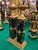 1960s Pair of Louis XVI Empire Style Marble & Bronze Jardinieres / Pedestal For Sale - Image 4 of 8
