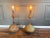 Motivated Seller: 1970s Cork and Walnut Tulip Table Lamps Attributed to Adiran Pearsall For Sale - Image 13 of 13
