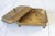 Hollywood Regency Vintage Brass Footed Fu Shou Chinese Symbol Trinket Box For Sale - Image 3 of 9