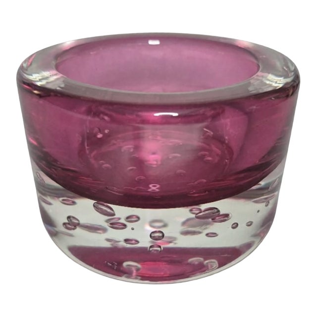 Mid-Century Modern Art Glass Bowl For Sale