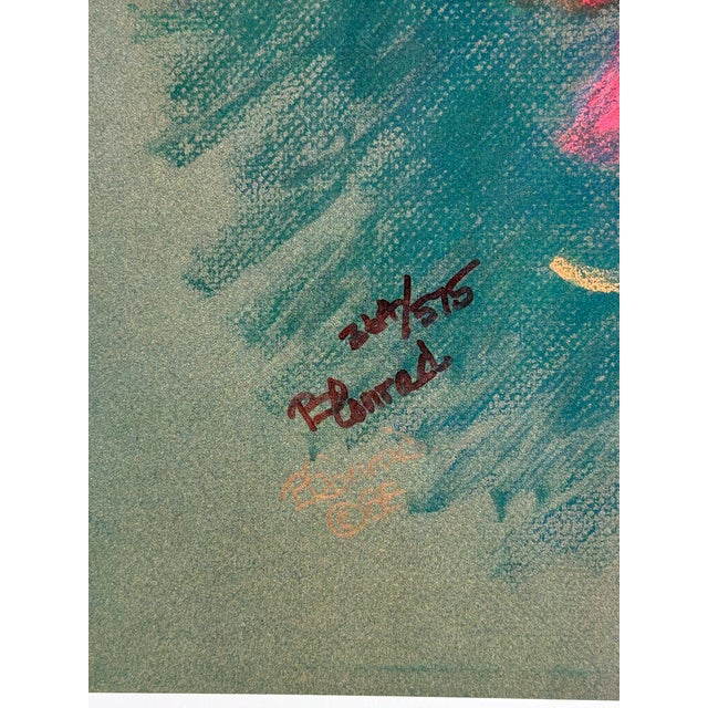 1988 Bonnie Conrad "Tradition Audition" Signed Numbered Native American Print For Sale - Image 6 of 6