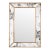 Matthew Izzo Home Dion Gold Leaf Edged Antique Wall Mirror For Sale