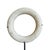 Marble Ring Sculpture on Stand For Sale - Image 11 of 14