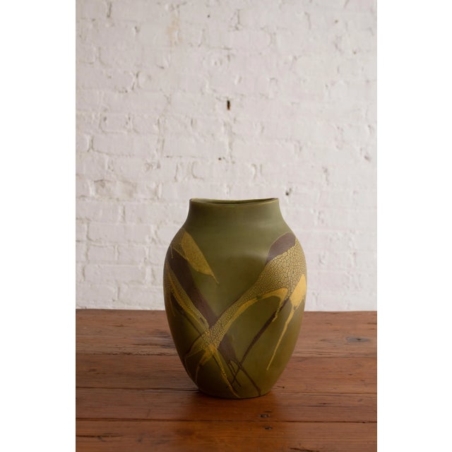 Haeger Royal Haeger “Earth Wrap” Organic Free Form Vase For Sale - Image 4 of 13