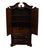 Late 20th Century Late 20th Century Thomasville Furniture Collector's Cherry Traditional Style 43" Pediment Clothing Armoire For Sale - Image 5 of 15