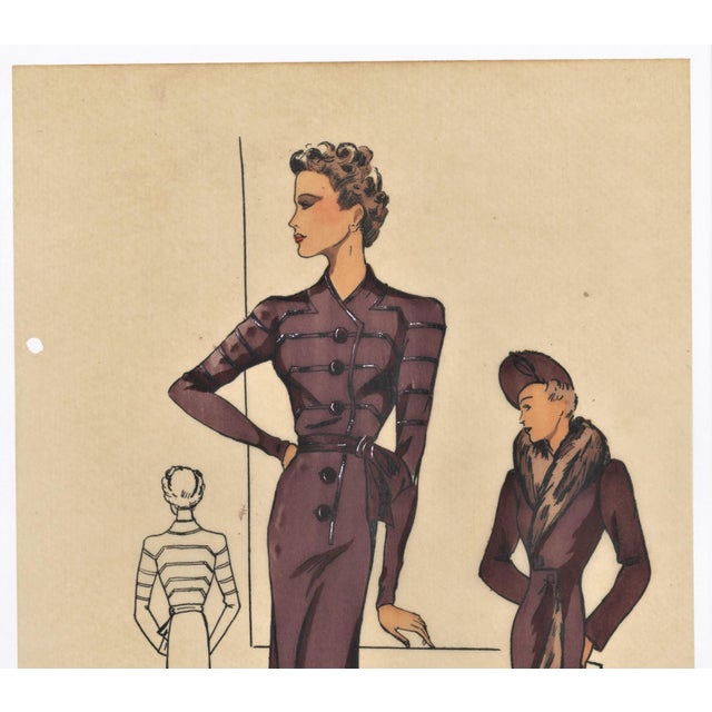 Art Deco Fashion Print Chairish