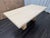 Rh Lumi Rectangular Dining Table 72" | Light Oak | Turkish Travertine For Sale - Image 17 of 18