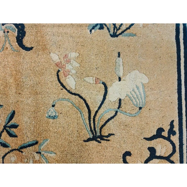 1900 - 1909 Early 20th Century Chinese Peking Carpet For Sale - Image 5 of 6