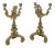 18th. Century French Blue Carved Wood Candelabrums - a Pair For Sale