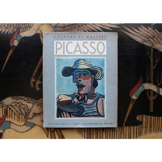 1946 First Edition art book "Picasso by Jamie Sabartes, engraved and printed by the Etablissements Braun & CIE at...