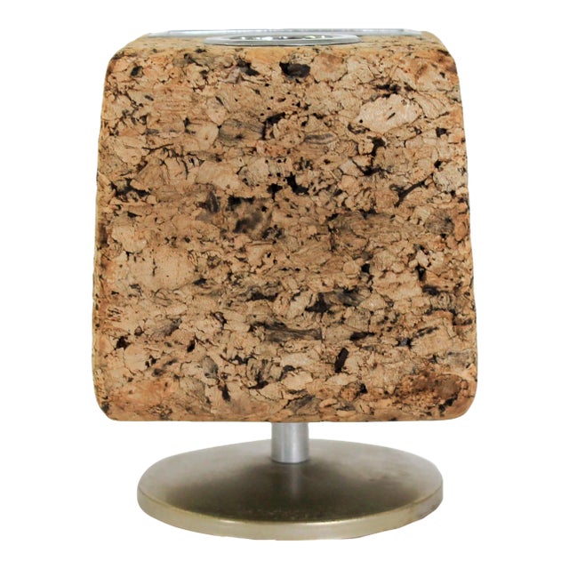 Vintage Park Sherman Swivel Cork Desk Organizer For Sale