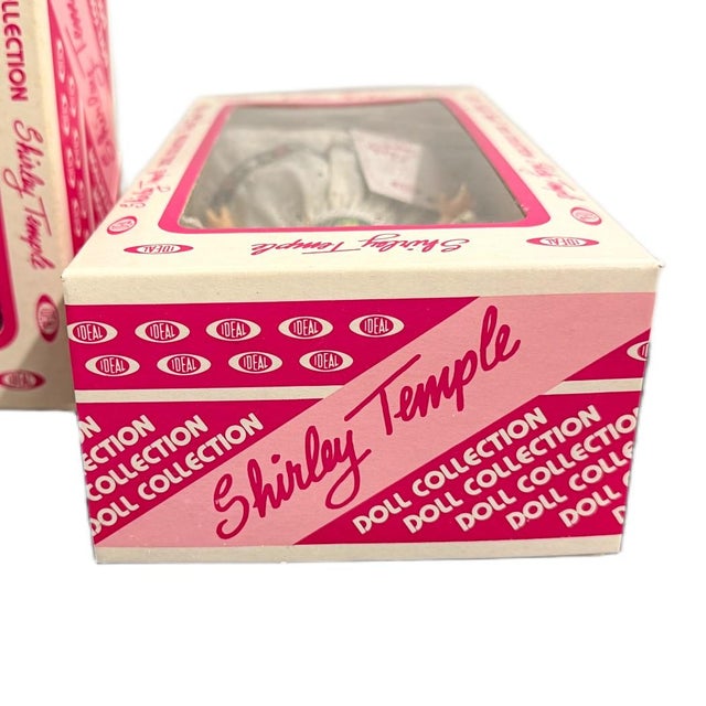 Bright Pink 1982 Ideal Toy Co. Shirley Temple Doll Collection - Complete Set of 5 New in Box For Sale - Image 8 of 8
