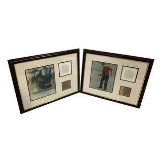 Tiger Woods, Photographs, 2001, Set of 2 For Sale