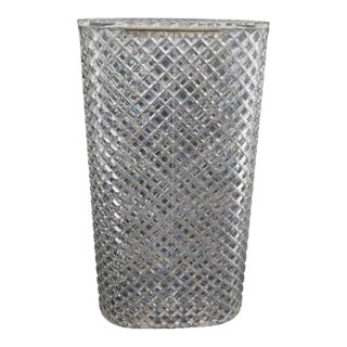 Hollywood Regency Lucite Laundry Hamper For Sale