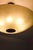 Metal Scandinavian Modern Flush Mount in Glass and Nickel-Plated Metal, 1940s For Sale - Image 7 of 11