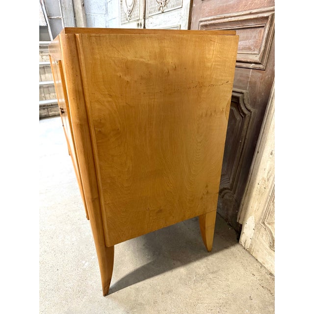 French Sideboard in Sycamore Veneer, 1940s For Sale - Image 9 of 13