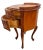 Vintage French Bombe Bedside Cabinet Nightstand Drum Table Concealed Drawers For Sale In Palm Springs - Image 6 of 13